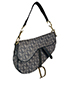 Vintage Oblique Saddle Bag, front view